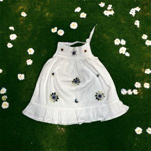 Handmade children’s embroidered tank top/dress